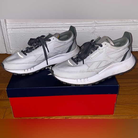 REEBOK CL LEGACY SNEAKERS - PURE GREY (SIZE 11) - Picture 12 of 12